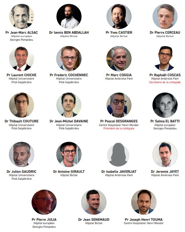 MEMBRES DE LA COLLÉGIALE DE L’AP-HP