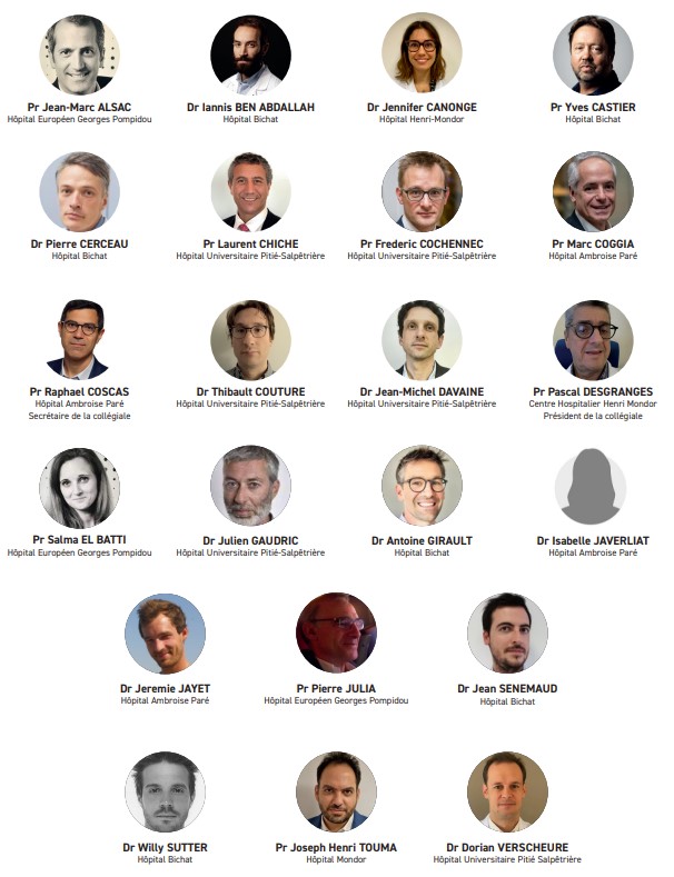 MEMBRES DE LA COLLÉGIALE DE L’AP-HP